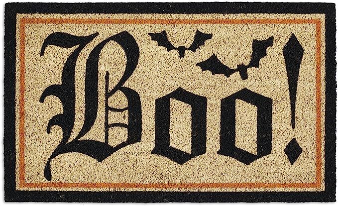 Amazon.com: DII Natural Coir Fiber Outdoor Doormat, Decorative Halloween, Pet Friendly Mat, 17x29... | Amazon (US)