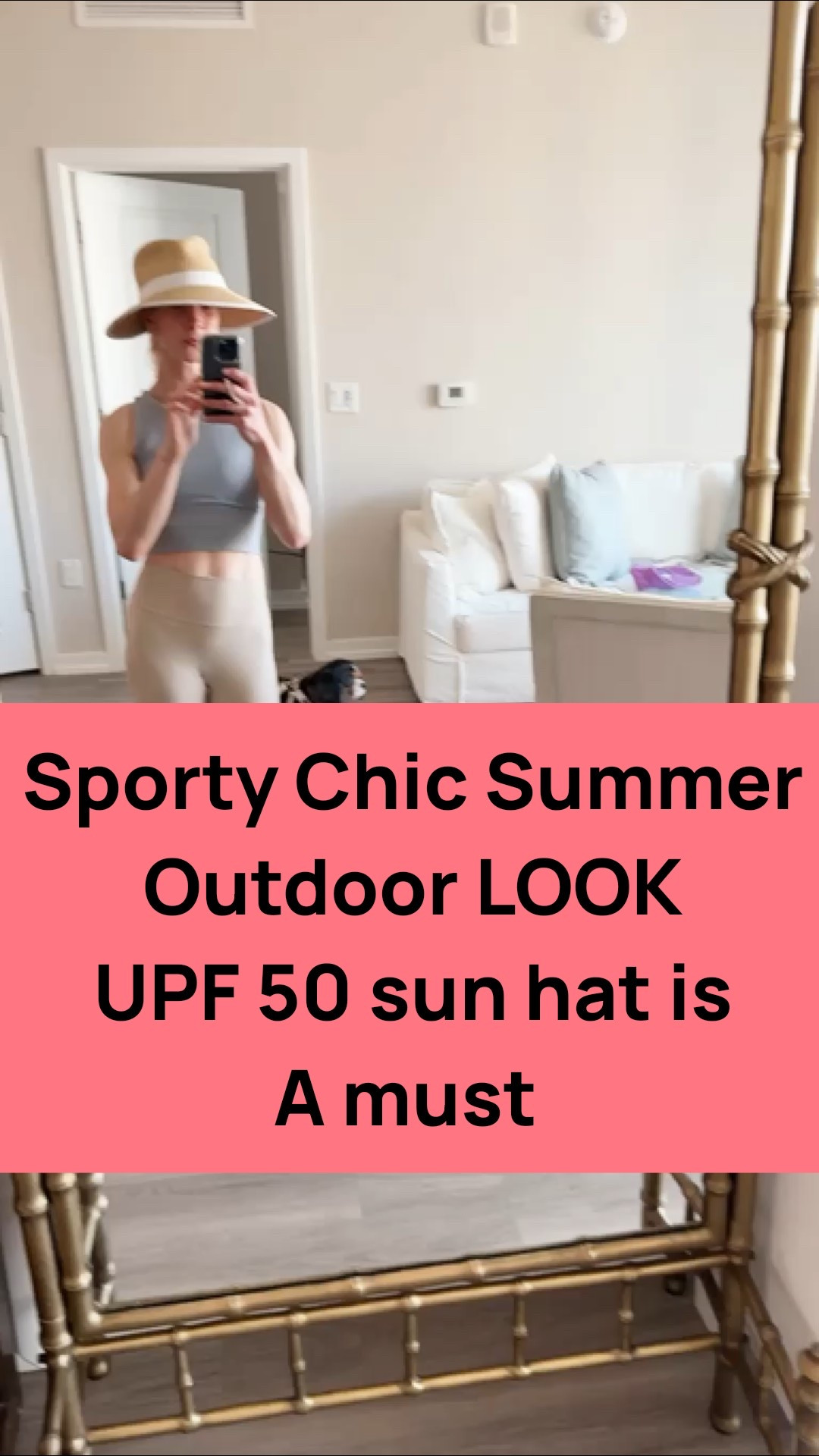 Sporty Chic Summer: Outdoor Look

An UPF 50 sun hat is a must-have accessory for this summer. 
Shop my outfit and home like this super popular Wayfair sofa ! 

#LTKHome #LTKStyleTip #LTKActive