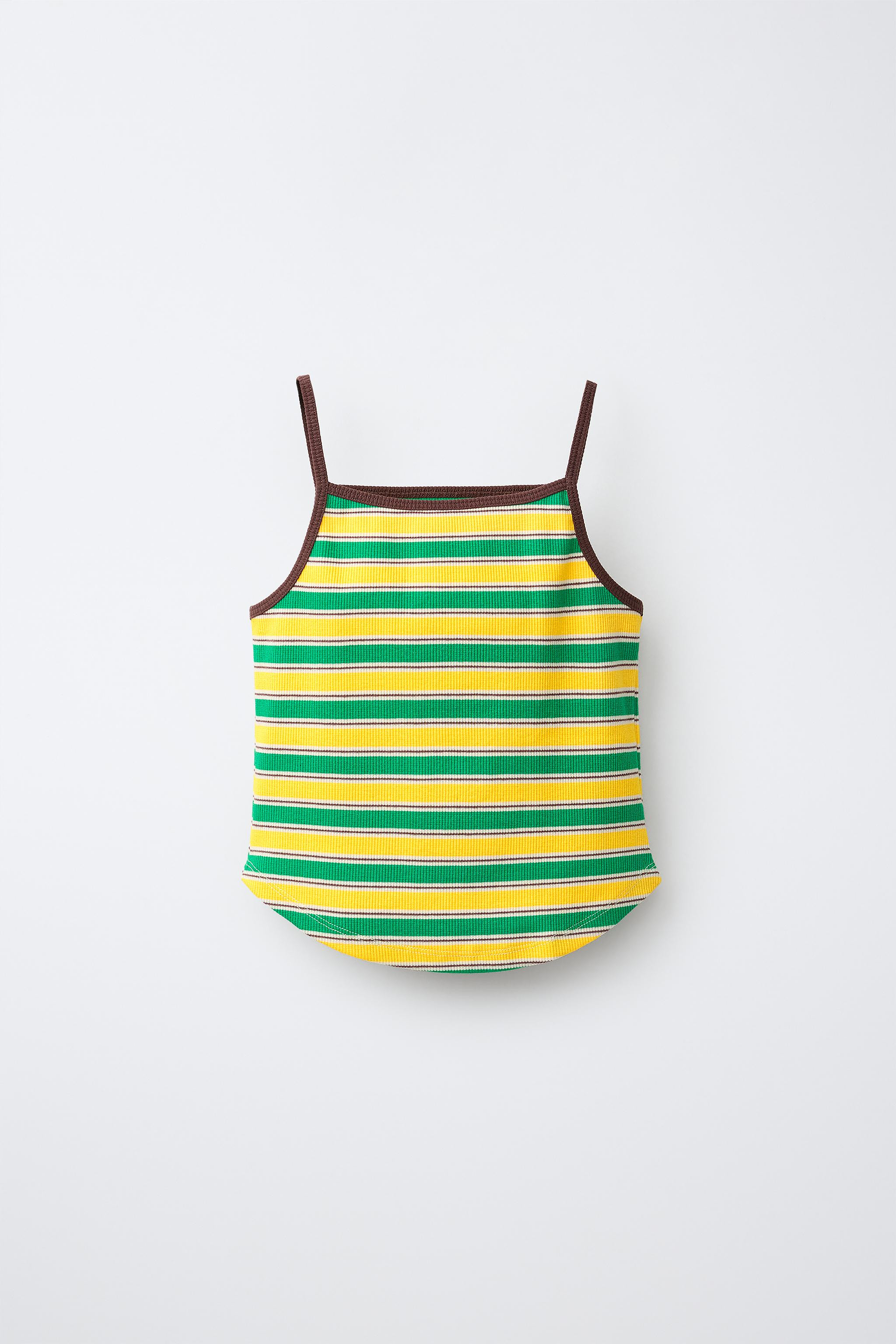 STRIPED PRINT TOP | Zara US