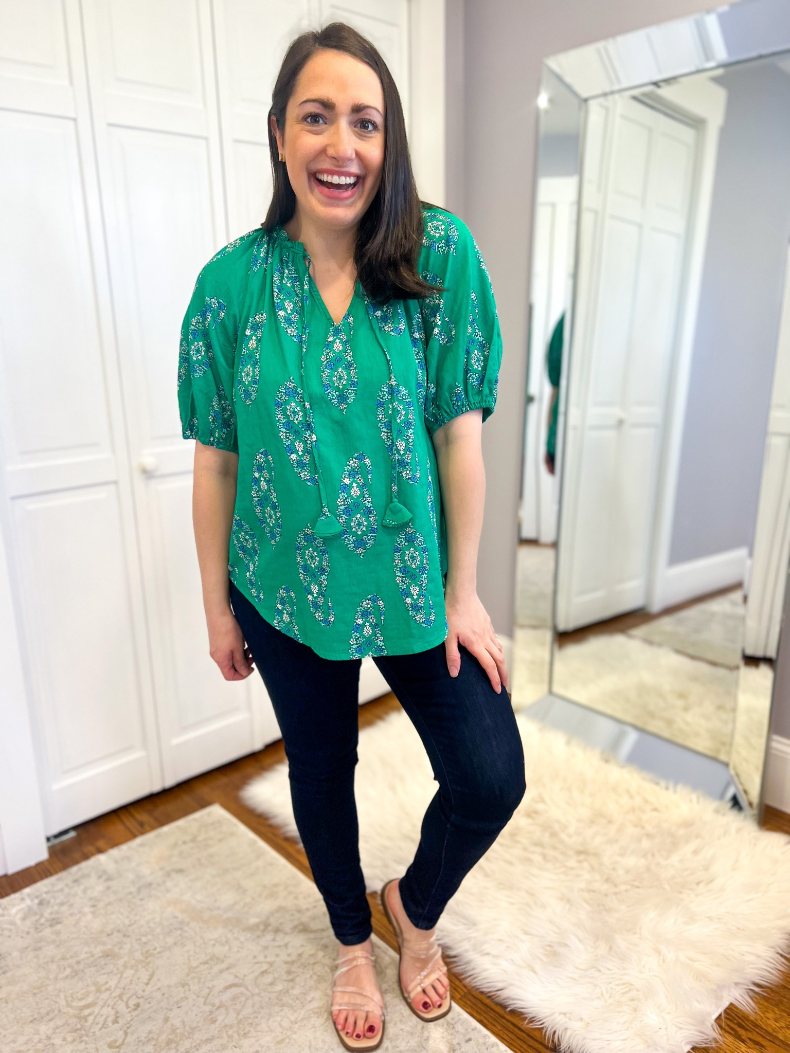 Target Knox rose tops
Top: small
Jeans: tts
Sandals: tts

#LTKunder50 #LTKworkwear #LTKstyletip