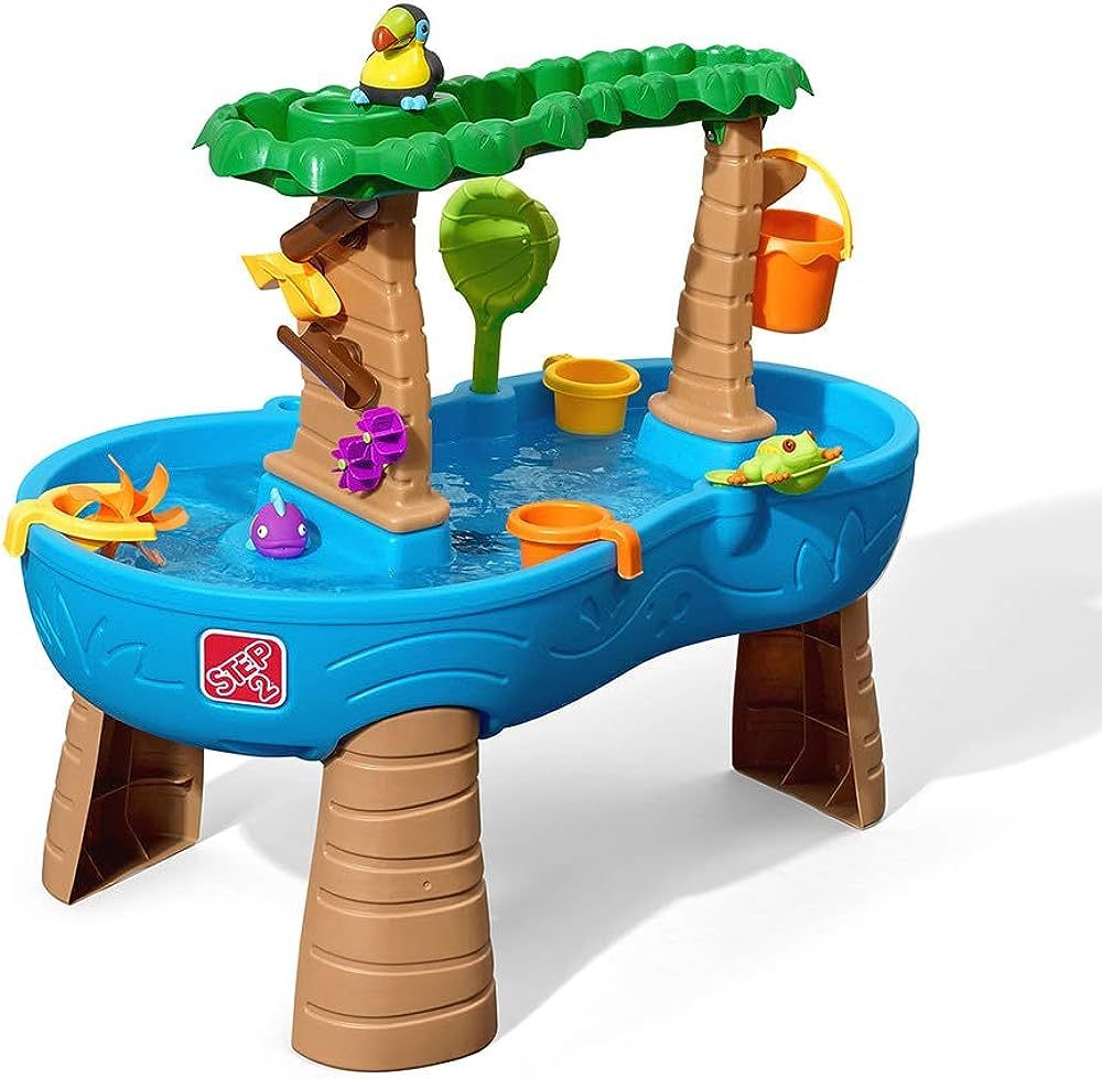 Step2 Tropical Rainforest Kids Water Tables, Outdoor Toddler Activity Table, Ages 1.5+ Years Old,... | Amazon (US)