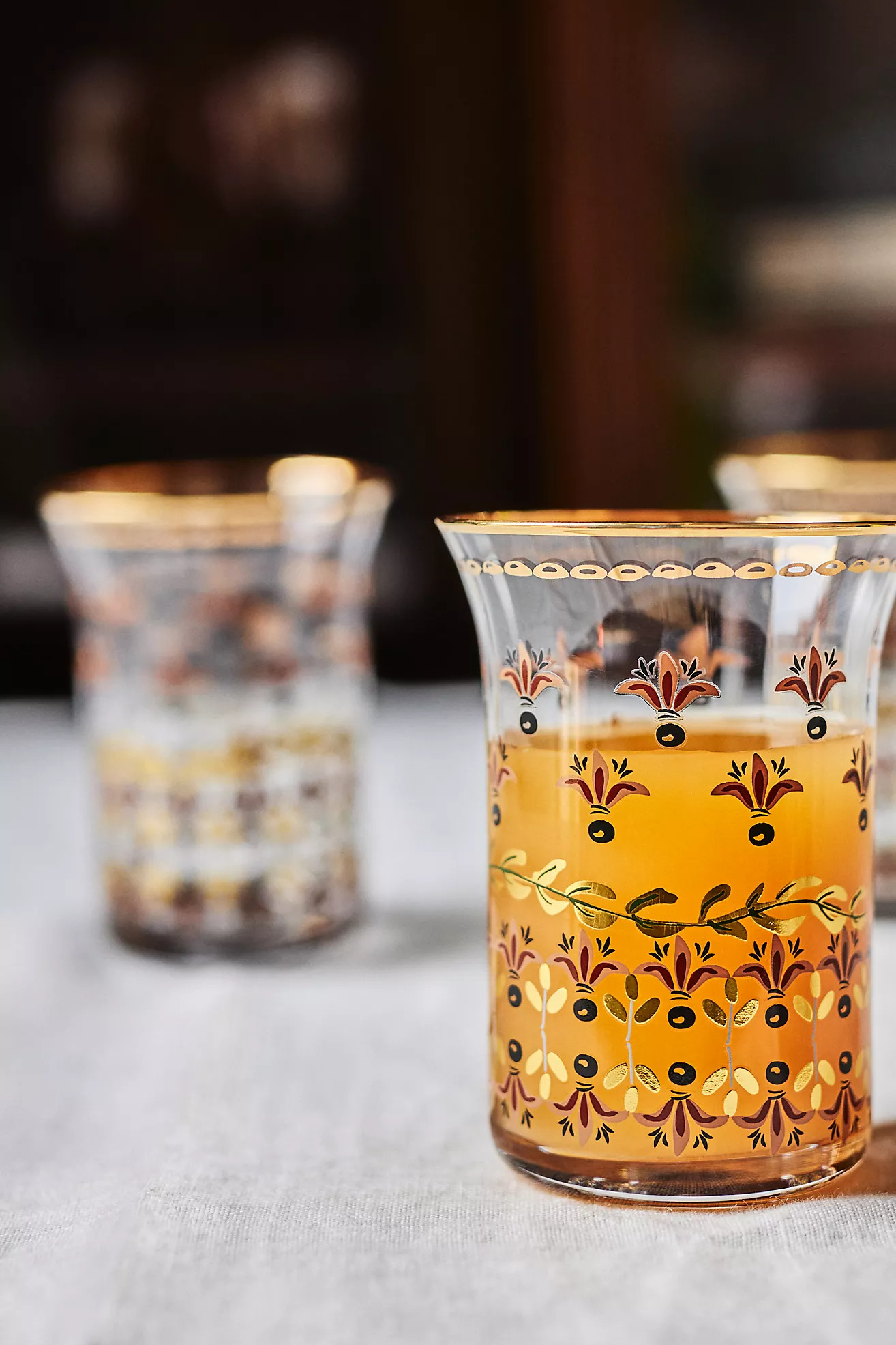 Mimi Thorisson Italian Hours Juice Glasses, Set of 4 | Anthropologie (US)