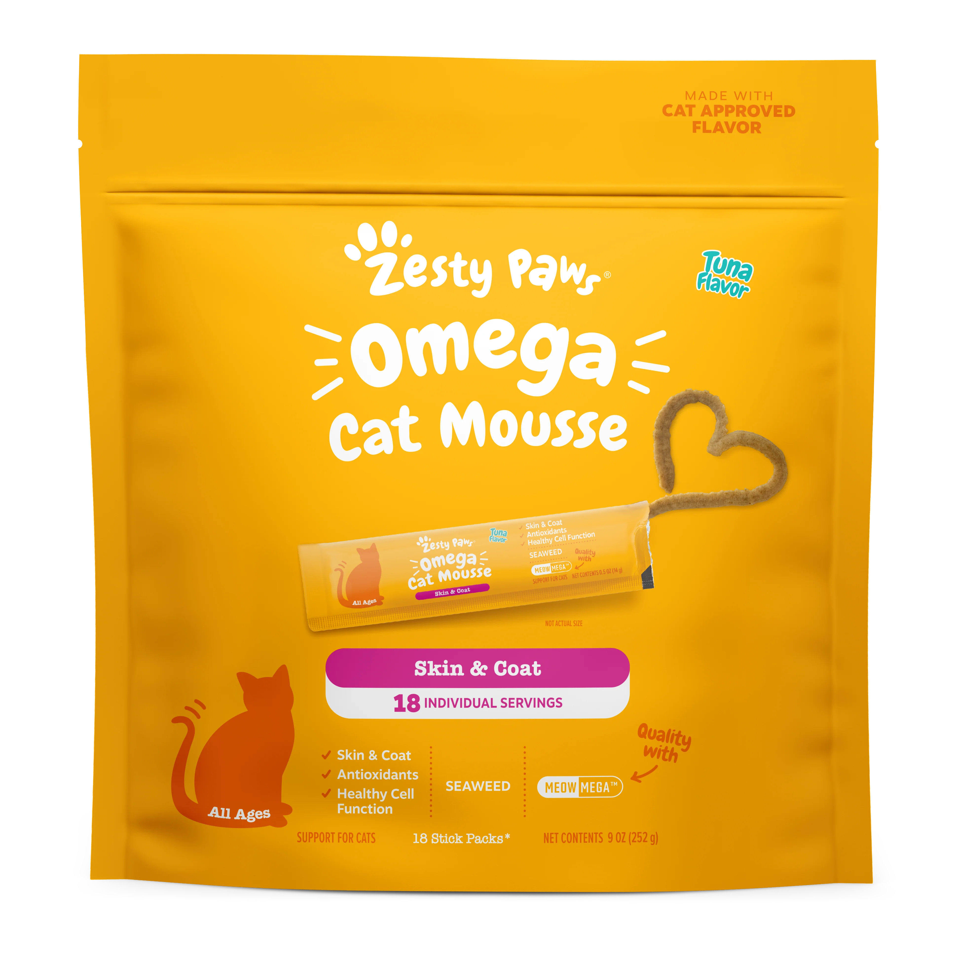 Omega Cat Mousse | Zesty Paws