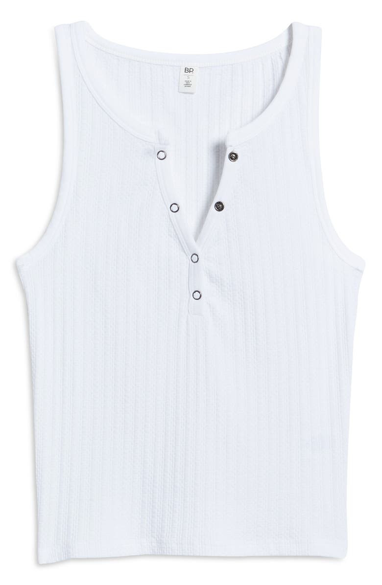 Rib Henley Tank | Nordstrom