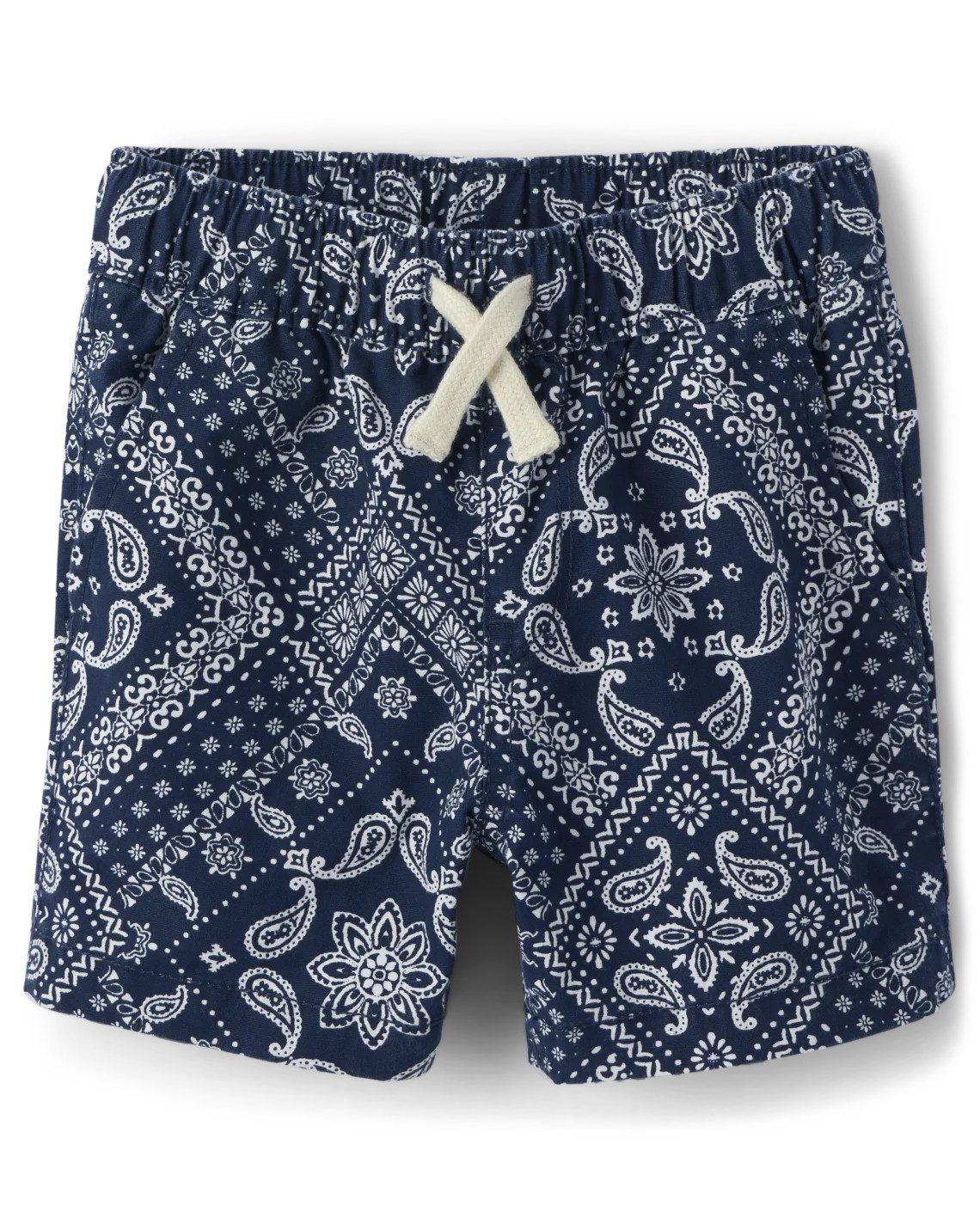 Baby And Toddler Boys Matching Family Bandana Pull On Jogger Shorts - tidal | The Children's Place