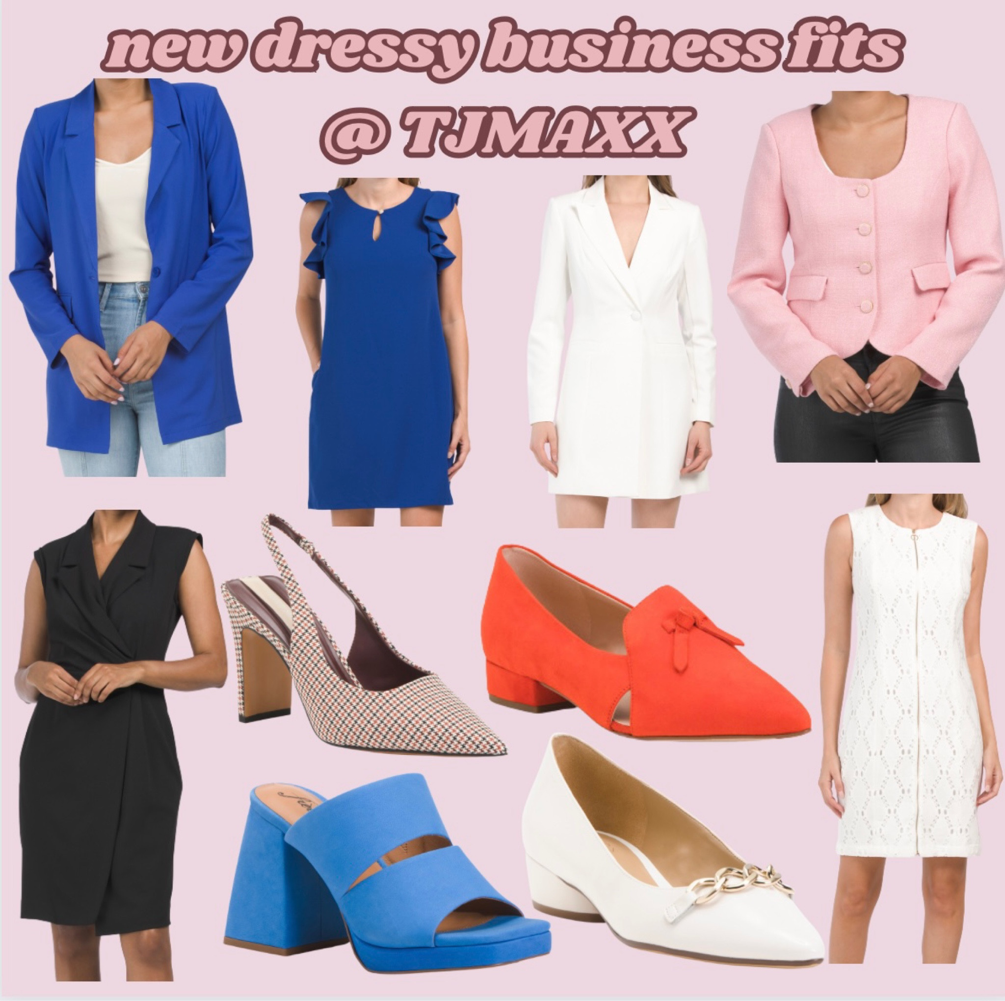 Literally had to screenshot this from Canva because no matter how many times I removed the backgrounds…..it saved just fine in Canva and then showed the backgrounds in my photo app. 🤨

ANYWAYS, I want a full wardrobe of preppy business fits but I wfh so that’s not happening right now 😅

#LTKworkwear #LTKFind #LTKstyletip