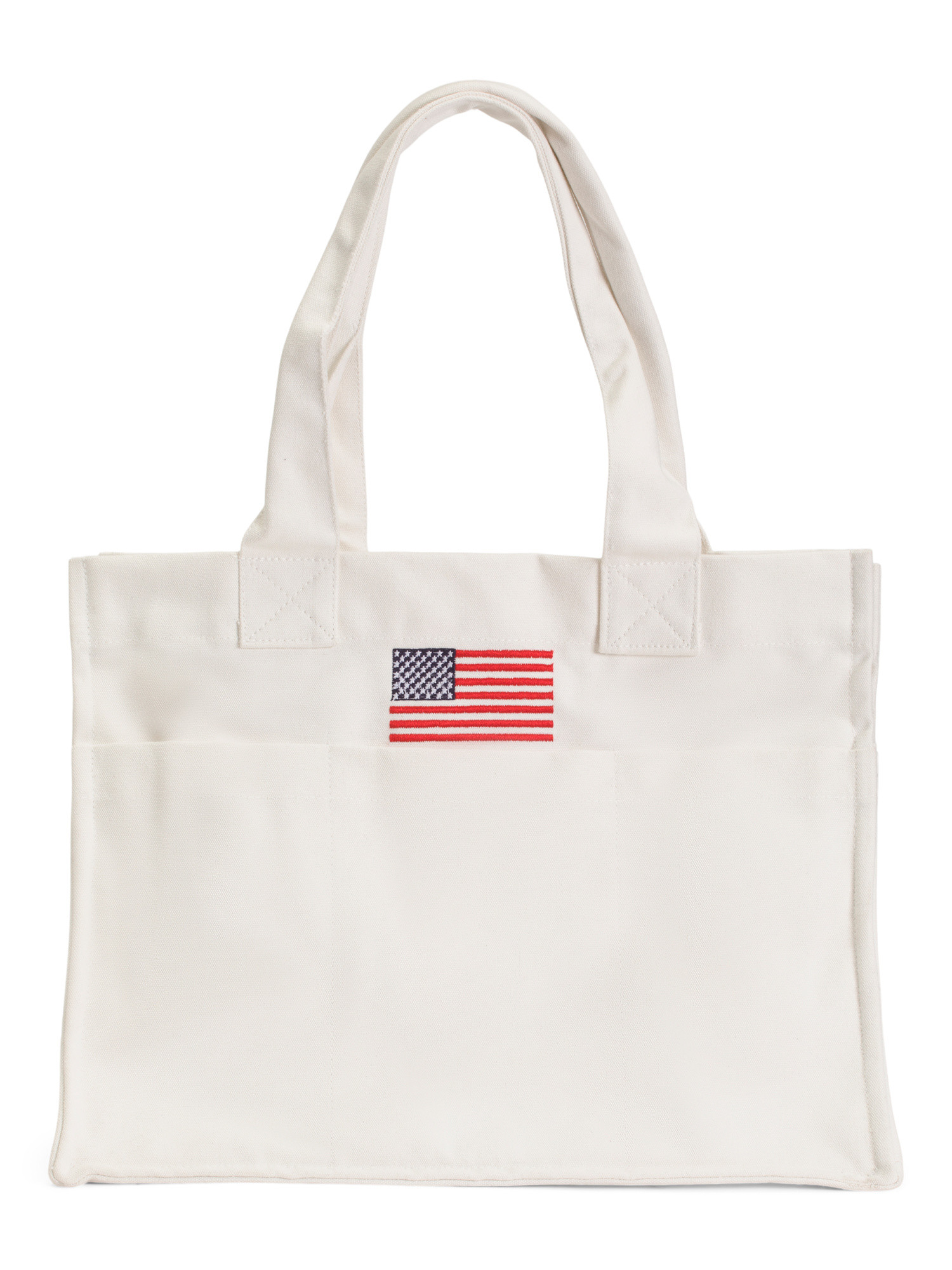 Canvas American Flag Pocket Tote Bag | Pillows & Decor | Marshalls | Marshalls