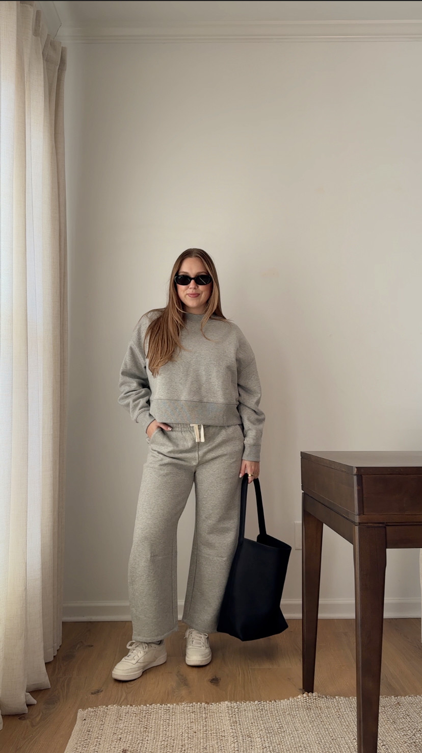 my FAVORITE sweat set ever!  

 #LTKgrwm #LTKootd #LTKMidsize