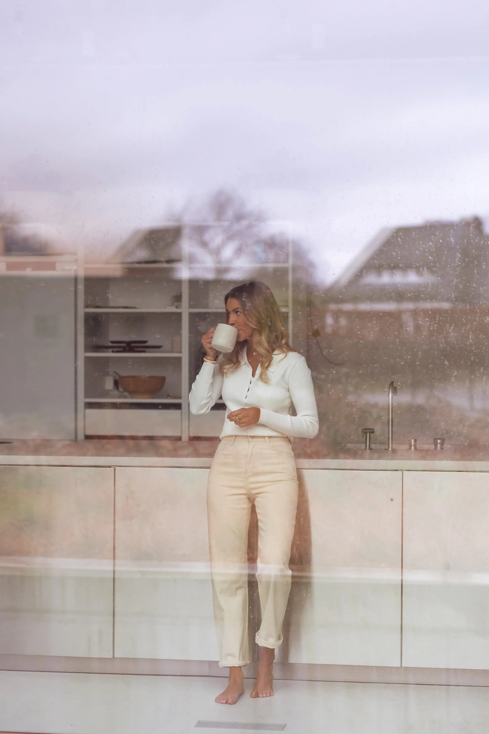 Beige Solan Jeans | Easy Clothes