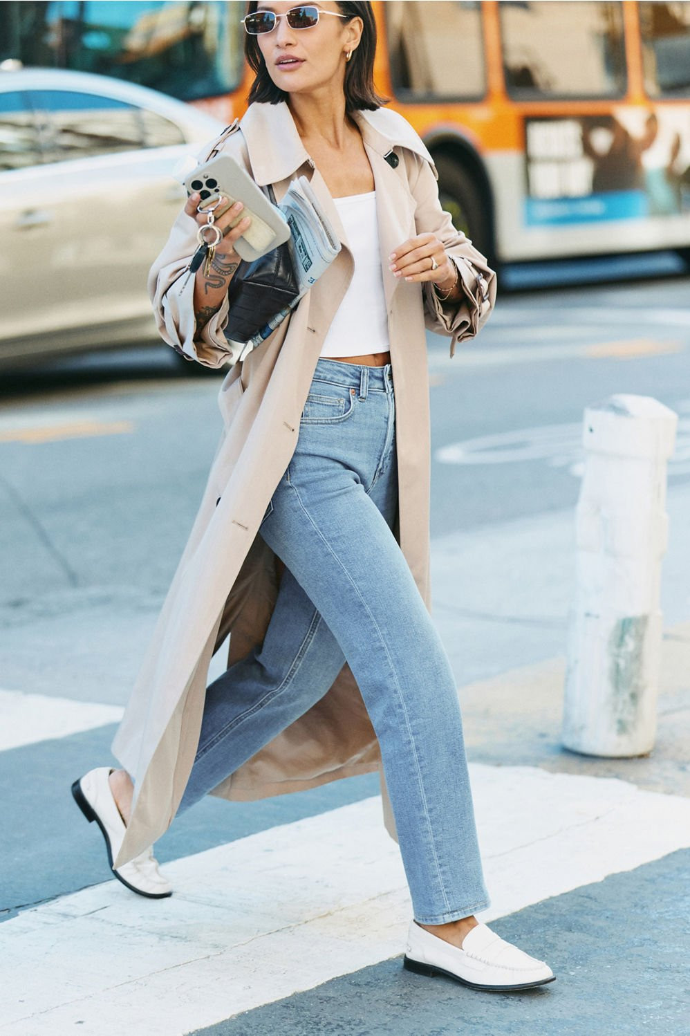 High Rise Straight Jean | Fabletics