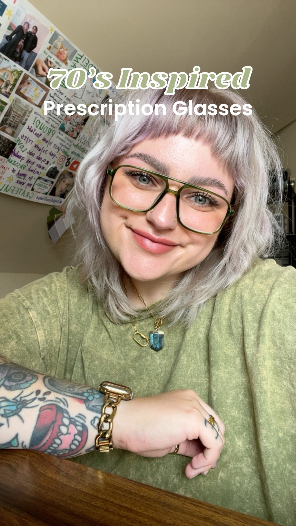 Perfect prescription glasses for people obsessed with green! They go with all my outfits  

#LTKStyleTip