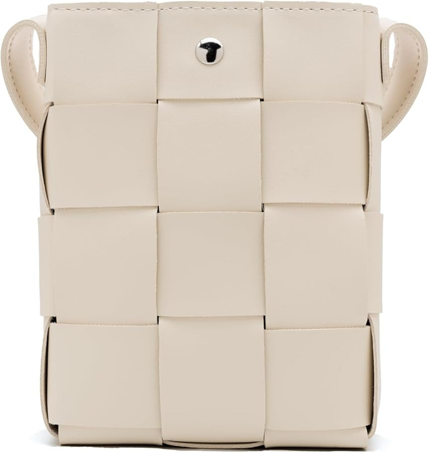 Woven Small Purse for Women Woven Crossbody Phone Bags Phone Purses Shoulder Purse Mini Shoulder ... | Amazon (US)