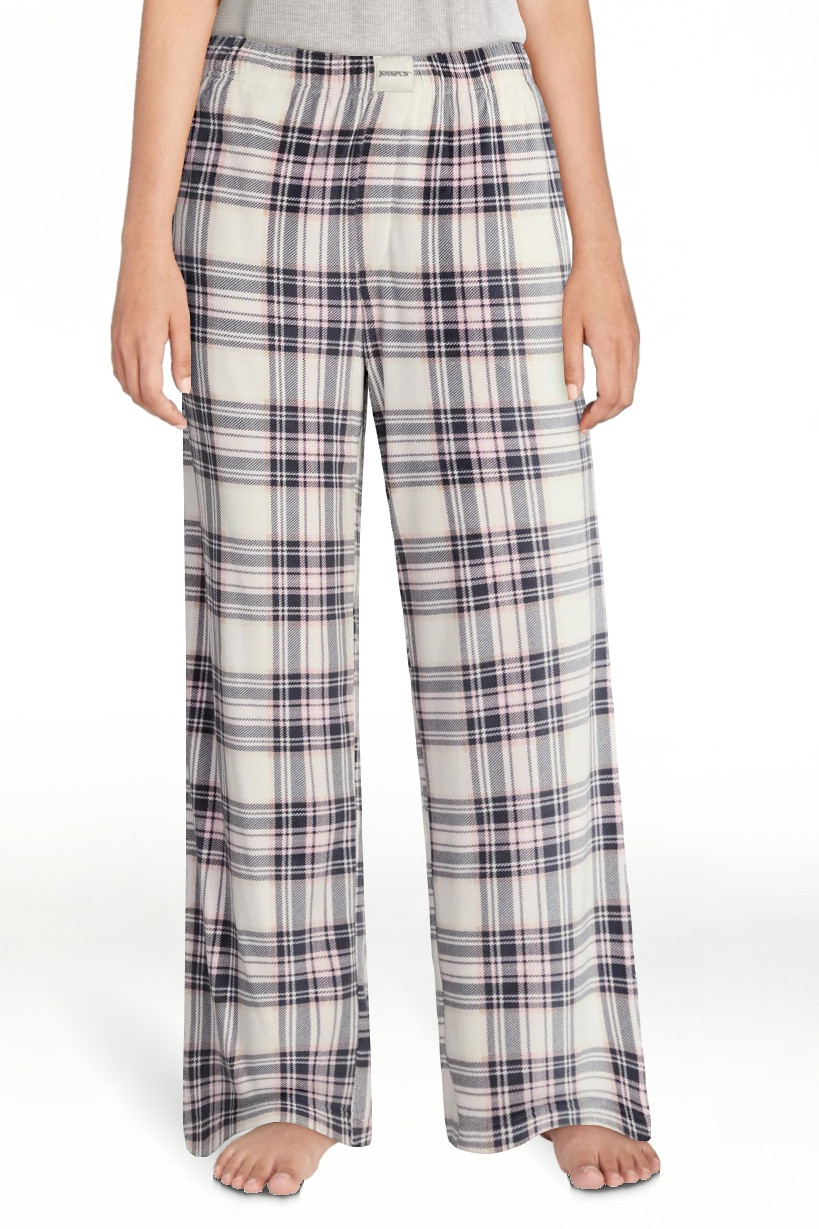 Joyspun Pantalones de Dormir de Pierna Ancha de Terciopelo para Mujer Talla XS-3X | Walmart (US)