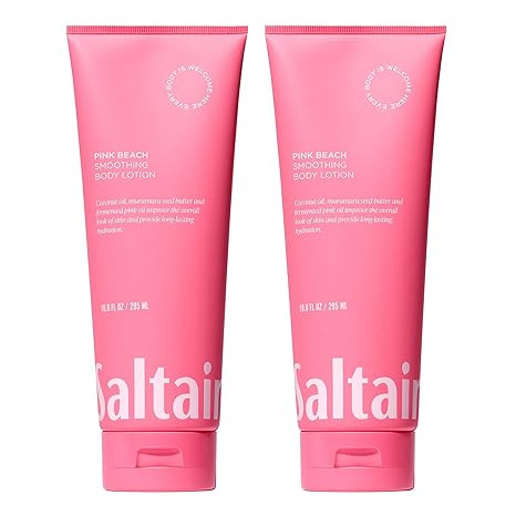 Saltair Body Lotion - 2 Pack Moisturizing Lotion For Dry Skin. Pink Beach Scented Hydrating Body ... | Amazon (US)