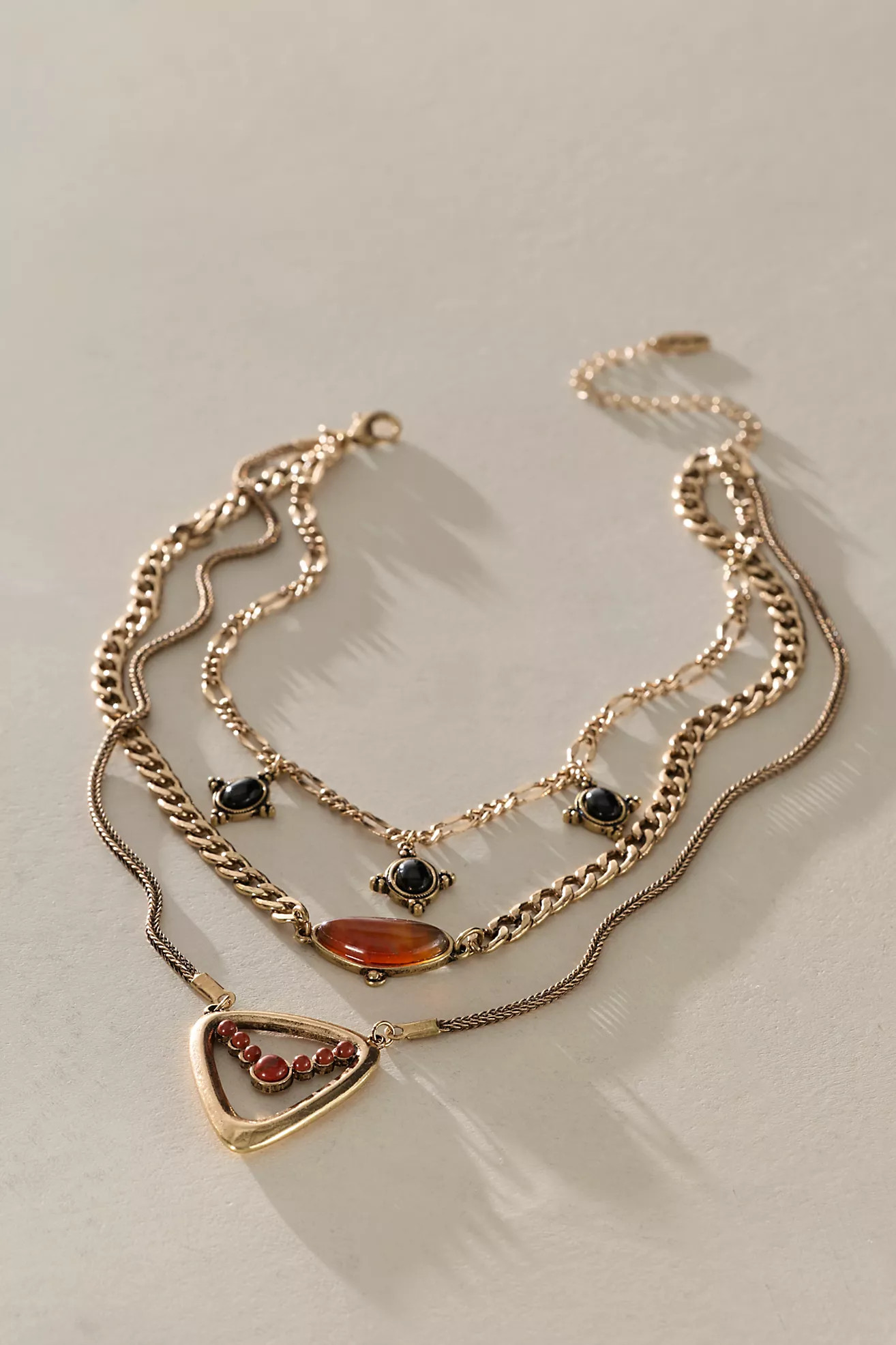 Horizons Semiprecious Stone Layer Necklace | Free People (Global - UK&FR Excluded)