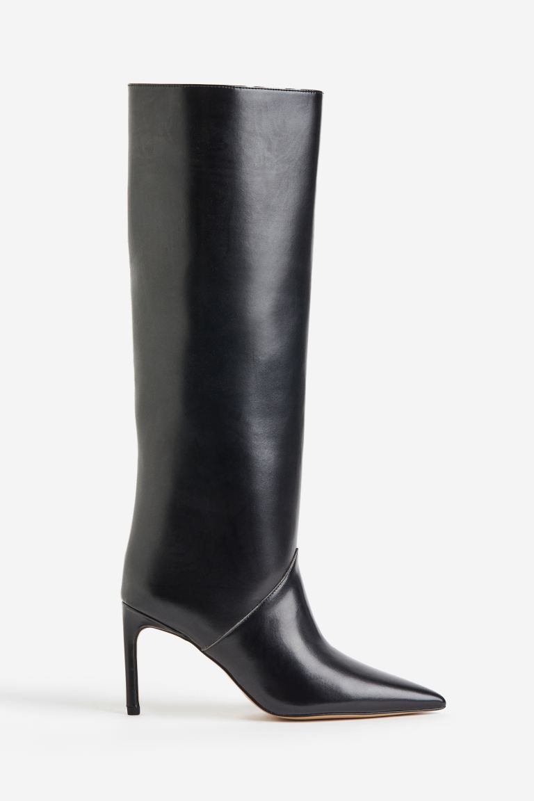 Knee-high Heeled Boots | H&M (US)