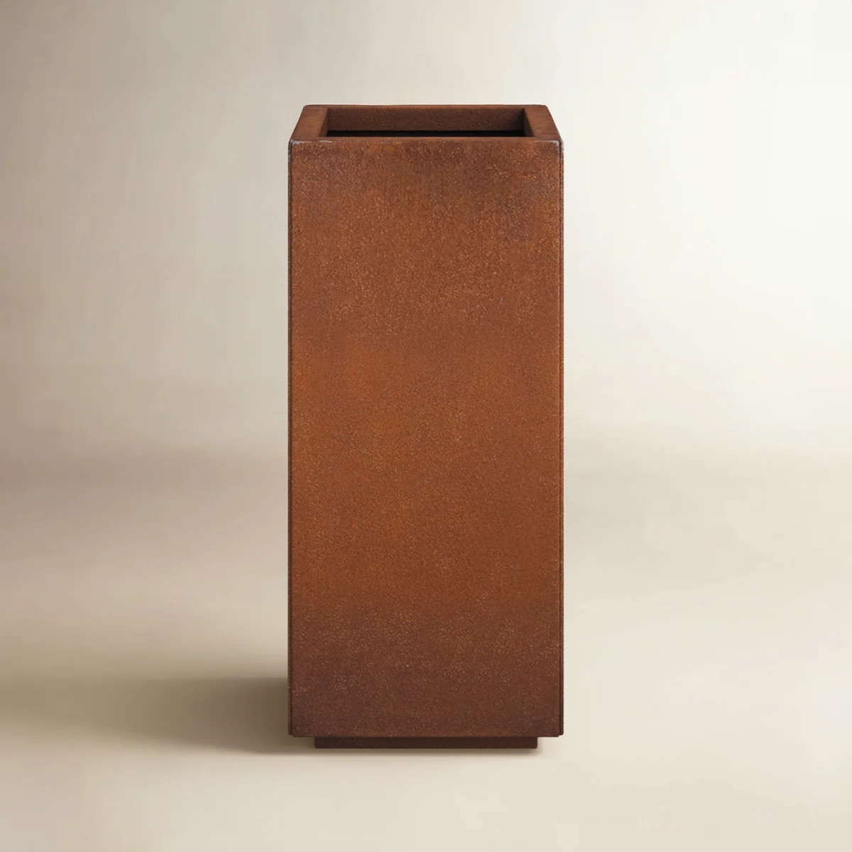 Corten Steel Series Pedestal Planter | Wayfair North America