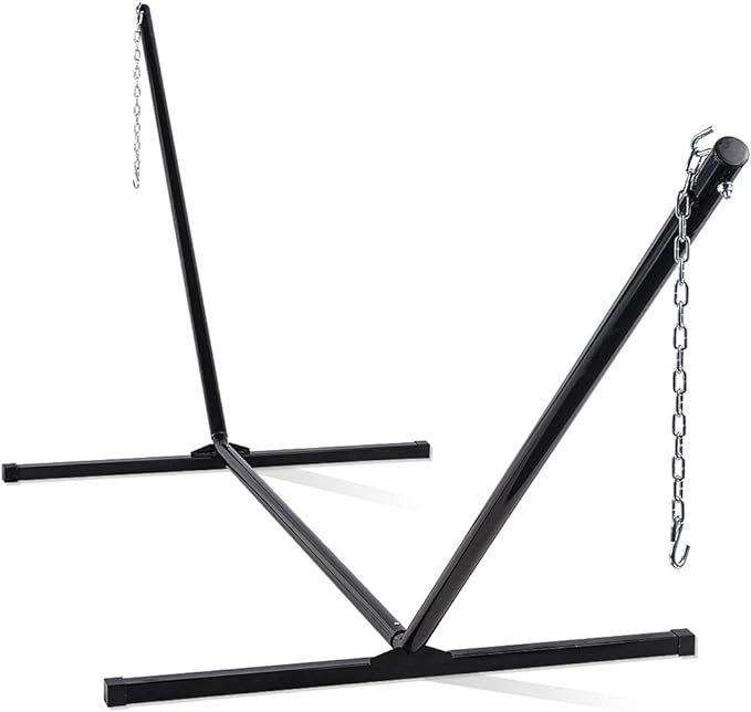 Lazy Daze Hammocks Outdoor 15 Feet Heavy Duty Steel Hammock Stand with Hooks and Chains, Portable... | Amazon (US)