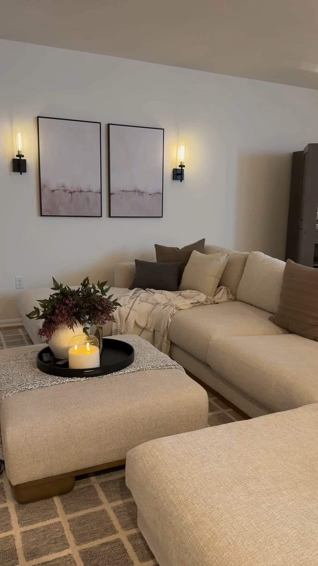 This & a good movie 🎥 sharing one of my favorite views! Home decor, this beautiful couch, and a few other touches that make this space so cozy.

#LTKdayinmylife #LTKHome #LTKSaleAlert