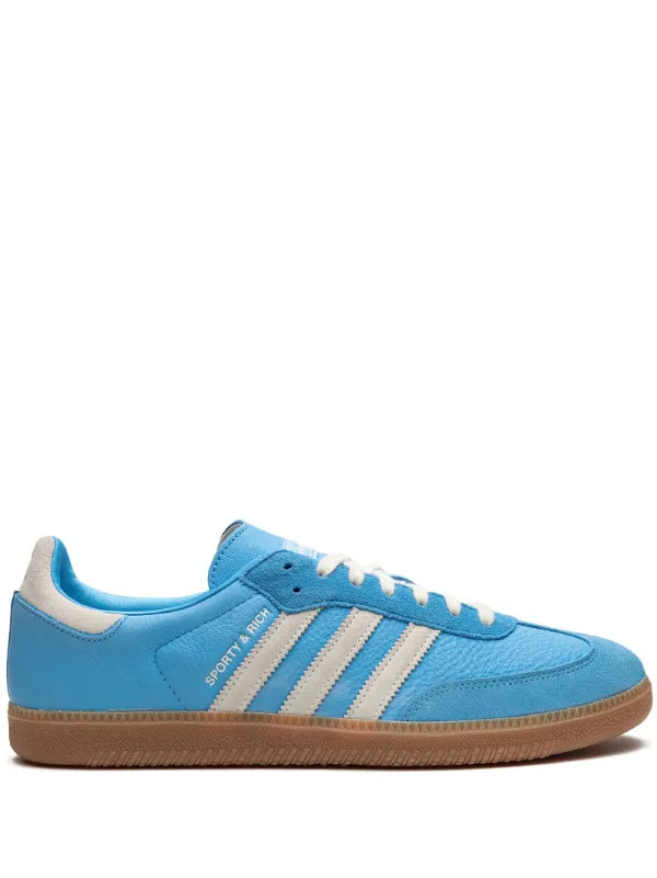 Adidas x Sporty & Rich Samba "Blue Rush" Sneakers | Blue | FARFETCH | Farfetch Global