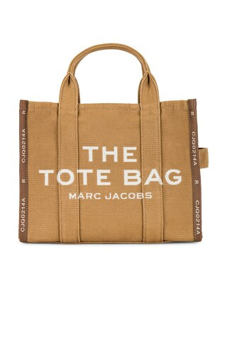 Marc Jacobs The Jacquard Medium Tote Bag in Camel from Revolve.com | Revolve Clothing (Global)