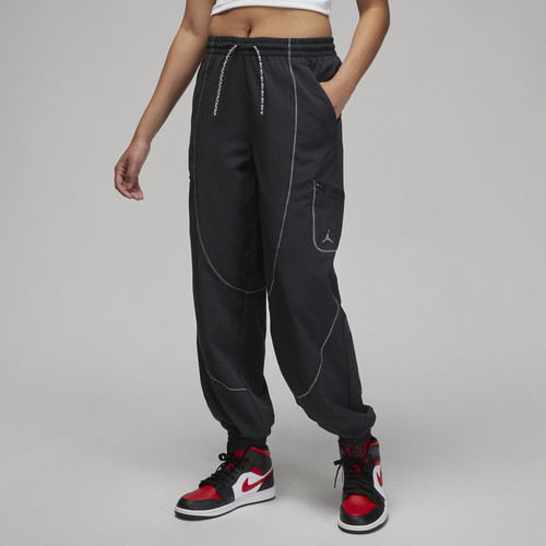 Jordan Womens Jordan Sport Tunnel Pants - Womens Black/Black Size M | Foot Locker (US)