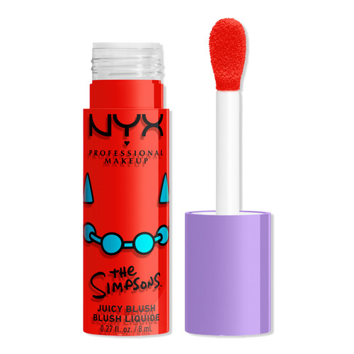 Simpsons Collab Saucy Sisters' Fat Cheeks Juicy Liquid Blush - Snarky Scarlet | Ulta