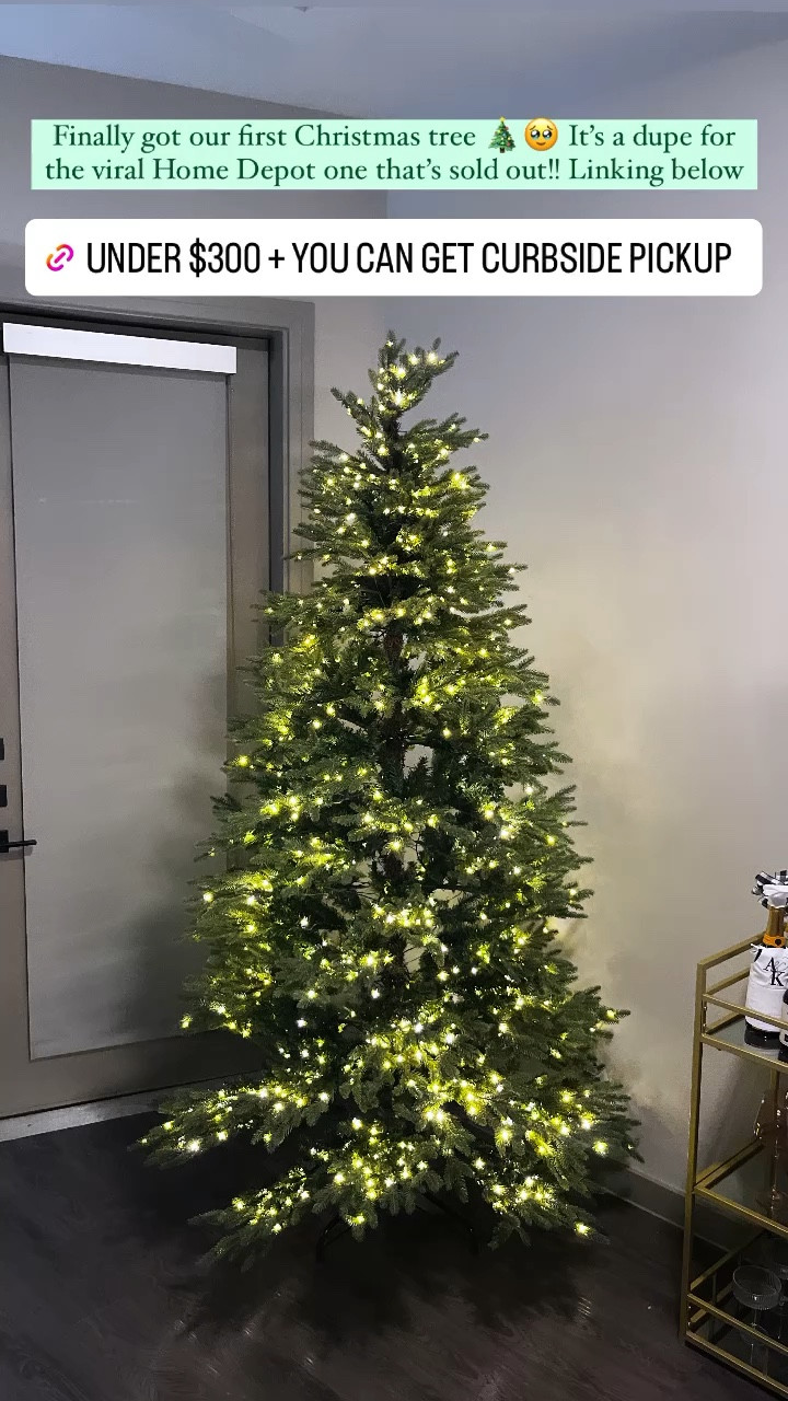 Viral Home Depot Christmas tree dupe
Dupes
Home decor
Christmas decorations
Holiday decor
Ornaments
Target tree skirt
Wondershop
Pre lit Christmas tree
Twinkle setting
Twinkling Christmas tree
Under $300
Apartment
Small space decor
Garland
Flocked trees
Remote control
Christmas gift
Holiday home
7.5 ft Christmas tree
Multiple light settings
Multicolored
•
Holiday outfits
Christmas decor
Boots
Garland 
Gifts for her
Gifts for him
Gift guide
Holiday dress
Christmas tree
Sweater dress
Holiday party outfit
Wedding guest dress
Fall fashion
Family photos
Fall outfits
Aritzia
Gift idea
Fall decor
Fall dresses
Work outfit
Fall wedding
Maternity
Nashville
Living room
Coffee table
Travel
Bedroom
Barbie outfit
Teacher outfits
White dress
Cocktail dress
White dress
Country concert
Eras tour
Taylor swift concert
Sandals
Nashville outfit
Outdoor furniture
Nursery
Festival
Spring dress
Baby shower
Under $50
Under $100
Under $200
On sale
Vacation outfits
Revolve
Cocktail dress
Floor lamp
Rug
Console table
Work wear
Bedding
Luggage
Coffee table
Lounge sets
Earrings
Bride to be
Luggage
Romper
Bikini
Dining table
Coverup
Farmhouse Decor
Ski Outfits
Primary Bedroom	
Home Decor
Bathroom
Nursery
Kitchen 
Travel
Nordstrom Sale 
Amazon Fashion
Shein Fashion
Walmart Finds
Target Trends
H&M Fashion
Plus Size Fashion
Wear-to-Work
Travel Style
Swim
Beach vacation
Hospital bag
Post Partum
Disney outfits
White dresses
Maxi dresses
Abercrombie
Graduation dress
Bachelorette party
Nashville outfits
Baby shower
Business casual
Home decor
Bedroom inspiration
Toddler girl
Patio furniture
Bridal shower
Bathroom
Amazon Prime
Overstock
#LTKseasonal #competition #LTKFestival #LTKBeautySale #LTKunder100 #LTKunder50 #LTKcurves #LTKFitness #LTKFind #LTKxNSale #LTKSale #LTKHoliday #LTKGiftGuide #LTKshoecrush #LTKsalealert #LTKbaby #LTKstyletip #LTKtravel #LTKswim #LTKeurope #LTKbrasil #LTKfamily #LTKkids #LTKhome #LTKbeauty #LTKmens #LTKitbag #LTKbump #LTKworkwear #LTKwedding #LTKaustralia #LTKU #LTKover40 #LTKparties #LTKmidsize #LTKfindsunder100 #LTKfindsunder50 #LTKVideo #LTKxMadewell #LTKHolidaySale 

#LTKHoliday #LTKhome #LTKVideo