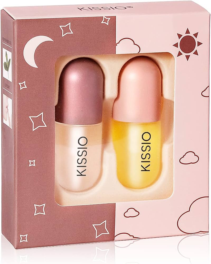 KISSIO Lip Plumper Set,Natural Lip Plumper,Lip Care, Lip Plumper Gloss,Lip Moisturizing Beautiful... | Amazon (US)