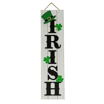 24" Hanging "Irish" Wall Decoration - National Tree Company | Target