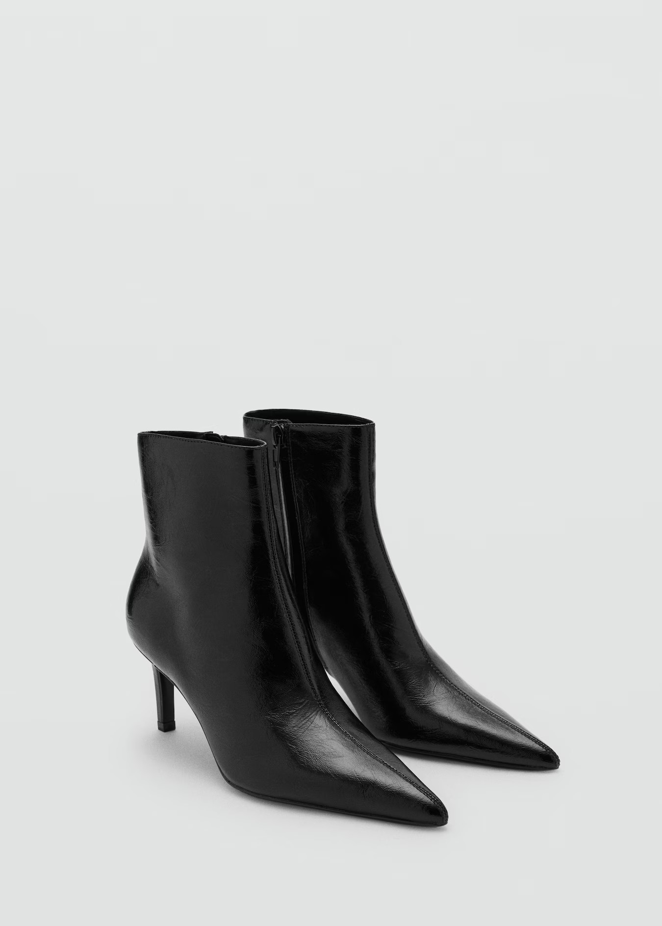 Pointed heel ankle boot | MANGO (UK)