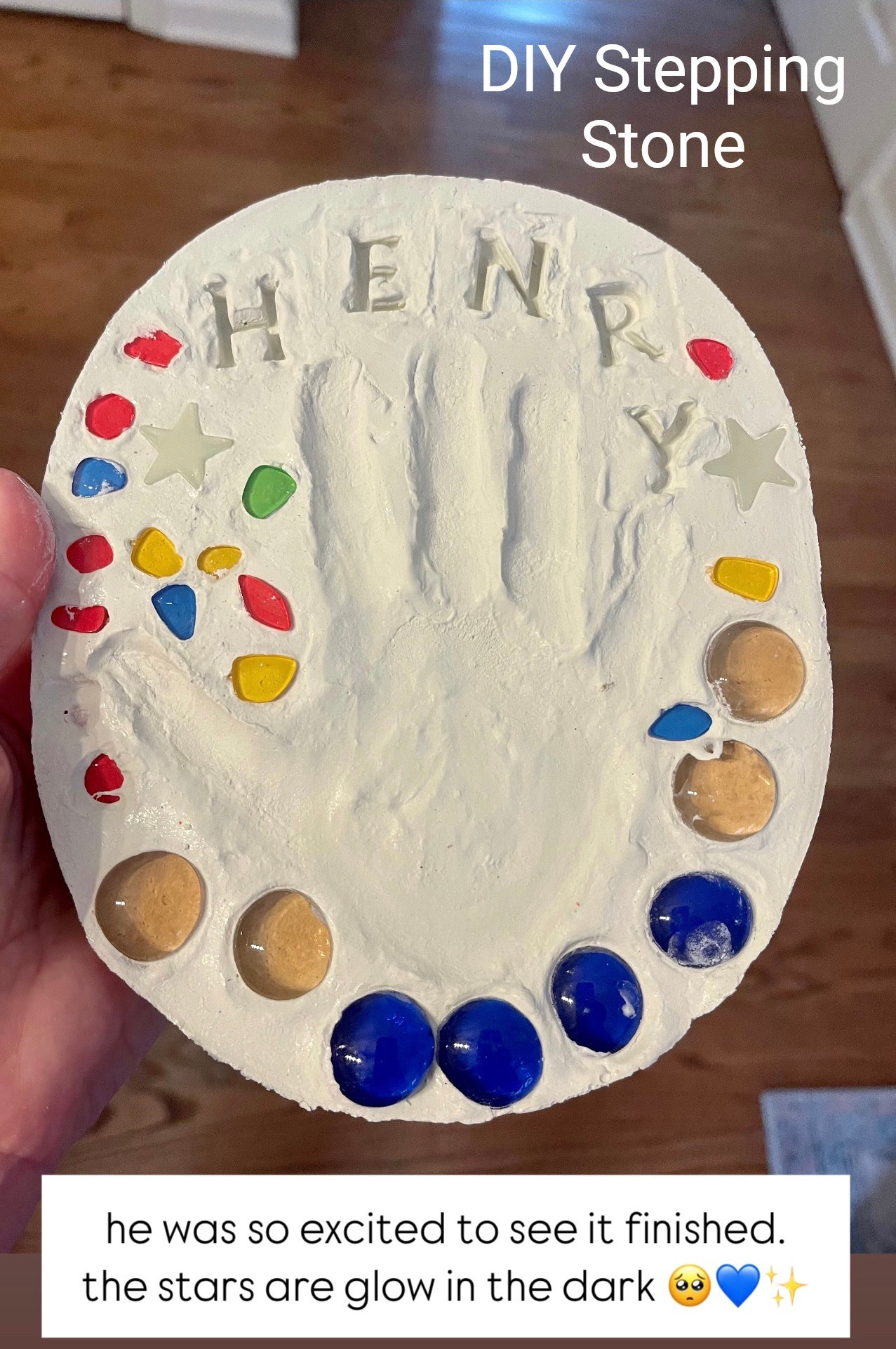 DIY stepping Stone Kit 💙✨
(letter stamps bought separately but linked below) 

#LTKKids #LTKSaleAlert #LTKFamily