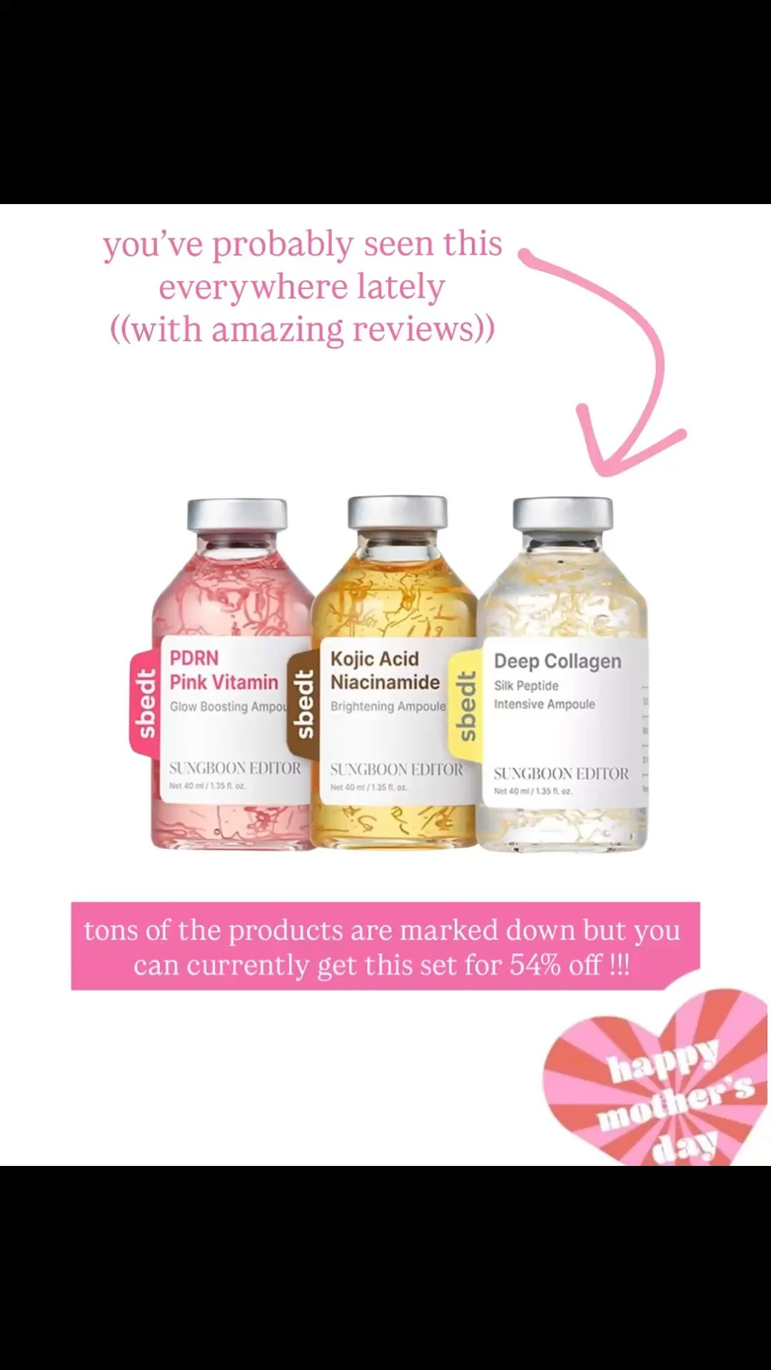 Collagen serum, glow serum, hyperpigmentation & dark spots serum— one bundle for 54% Off! Under $50! 🙌

#LTKSaleAlert #LTKMothersDay #LTKselfcare