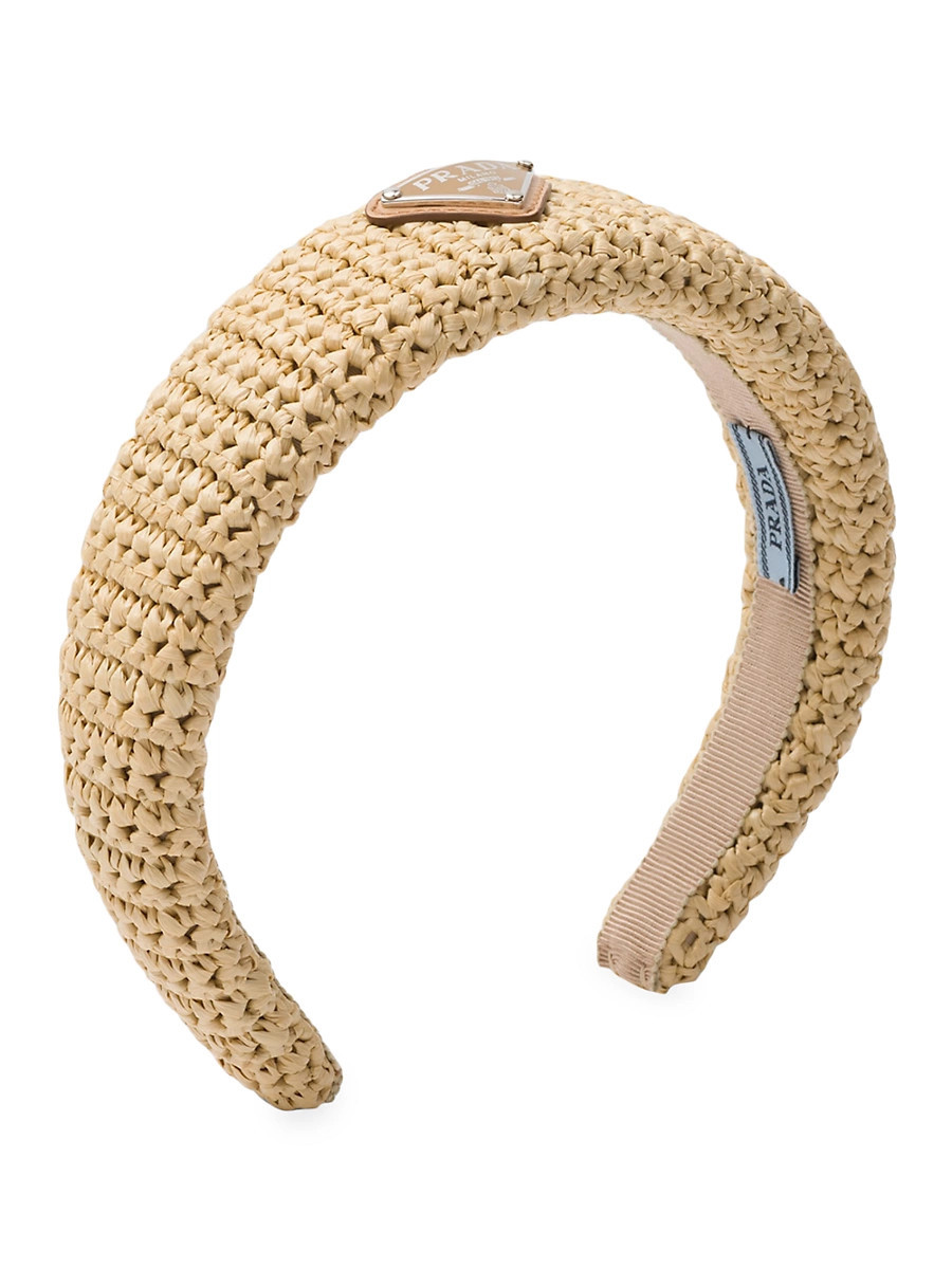 Women's Crochet Headband - Beige | Saks Fifth Avenue
