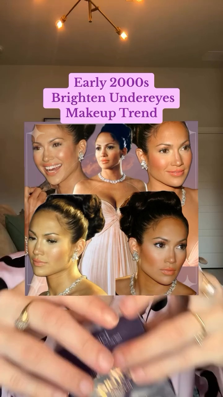 What’s your Fav Makeup Era?
Jlo from Maid in Manhattan made me fall in love with her makeup look! Brighten under eyes is still so timeless and perfect for everyday or nights out. 

Products Used:
@maybelline Age Rewind Pink Concealer to cancel out dark circles 
@charlottetilbury pressed powder on shade 1 
@tartecosmetics NEW loose Purple Powder 

#makeuptrends #jlomakeup #brightenundereyes #brightening #2000smakeup #makeuptips #makeuptipsandtricks #howtomakeup #jenniferlopez #undereyes