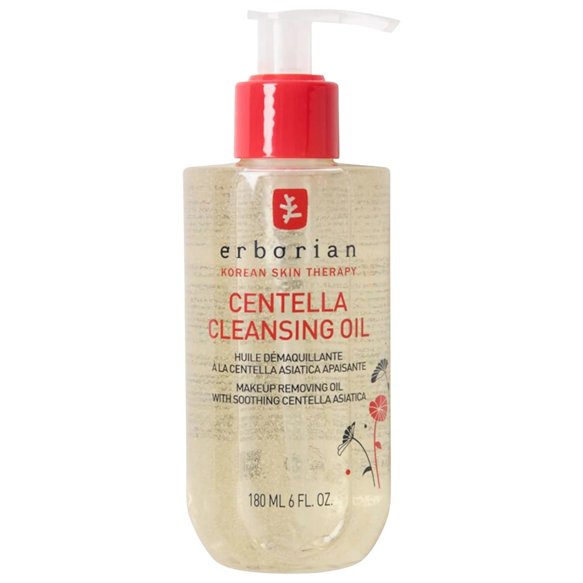 Erborian Centella Cleansing Oil, Gentle Face & Eye Makeup Remover with Centella Asiatica 6 oz/180 mL | Sephora (US)