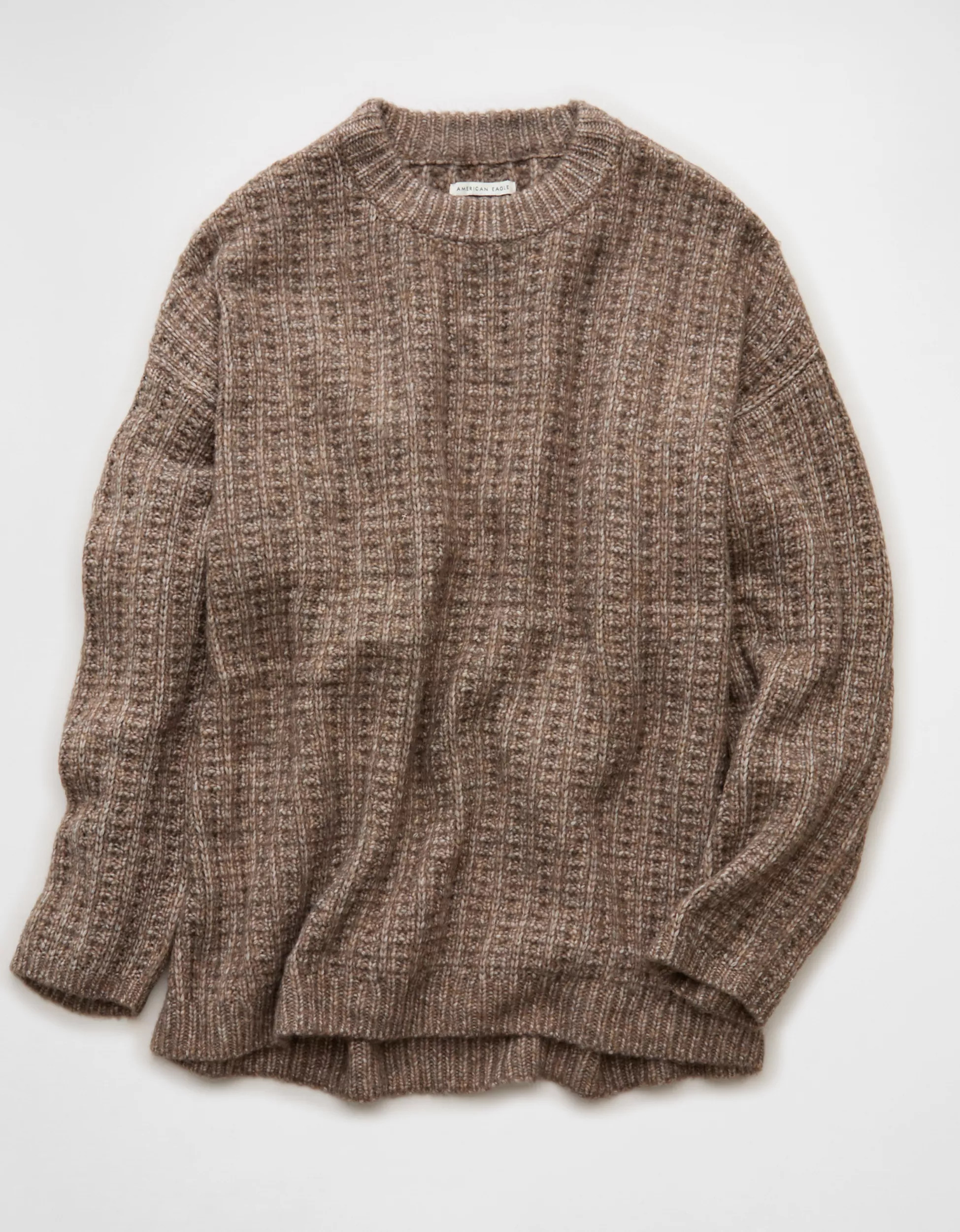 AE Oversized Waffle Sweater | American Eagle Outfitters (US & CA)