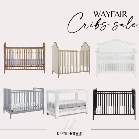 Wayfair crib sale, nursery cribs, baby cribs, metal crib, gold crib, black crib, white baby girl crib, gray crib, gender neutral crib, vintage nursery decor, vintage crib, acrylic crib, convertible crib, fairytale crib, princess crib, modern crib

#LTKsalealert #LTKbaby #LTKkids