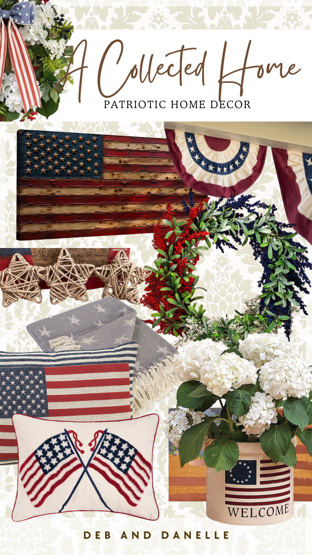 Memorial Day is almost here! Here are some patriotic home decor finds that you can add to your home for a small touch for the upcoming holiday.  

 #LTKSeasonal #LTKHome