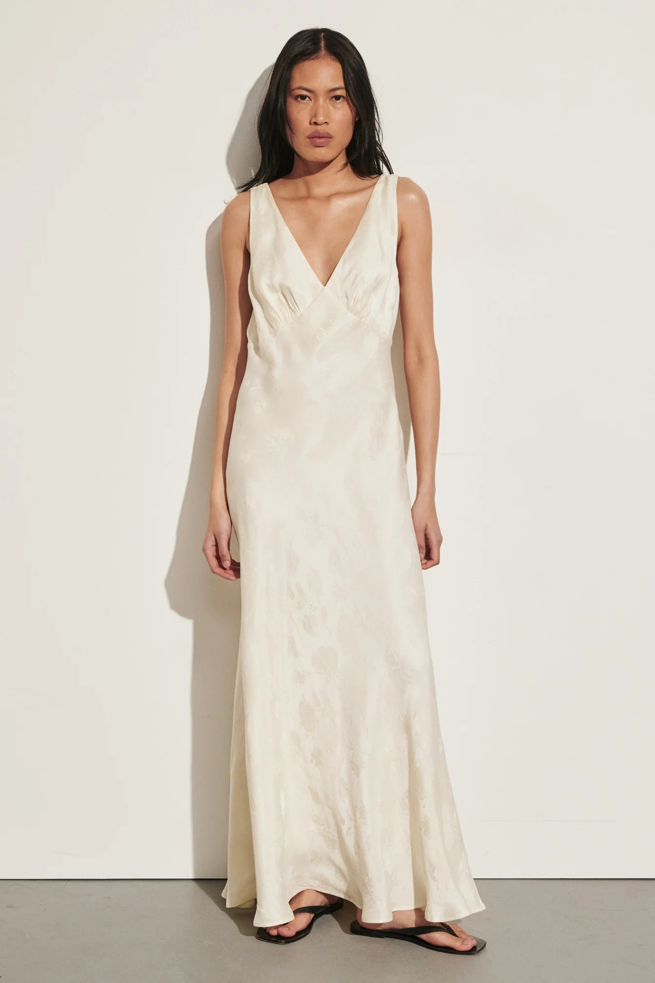 NARA MILK JACQUARD MIDI DRESS | DISSH