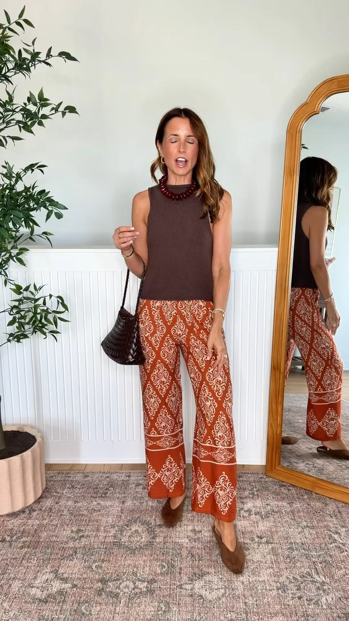 Fall outfits. Fall style. Mom outfits. Teacher outfits. Everyday outfits. Cute Amazon pants that aren’t leggings! Travel outfits. Wearing XS in pants and XXS in mock neck sweater top. I am 5’3. Braided purse. Neutral ballet flats are TTS.

#LTKootd #LTKgrwm #LTKTravel