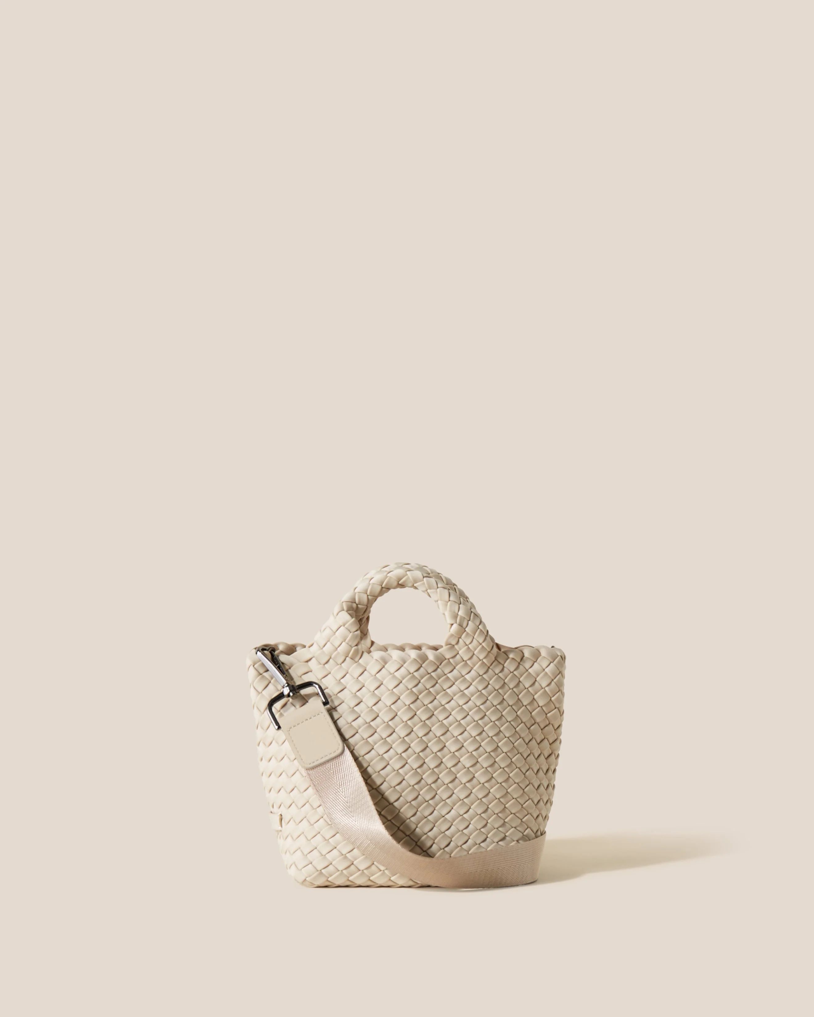 St. Barths Petit Tote | Ecru | Naghedi