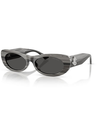 Jimmy Choo Women's Large Sunglasses, JC5038BU - Macy's | Macy's