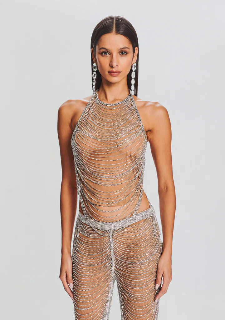 Delaney Embellished Top | Retrofete