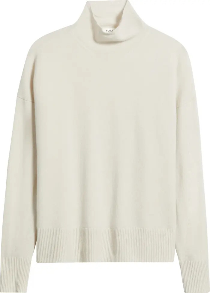 Oversize Cashmere Turtleneck Sweater | Nordstrom