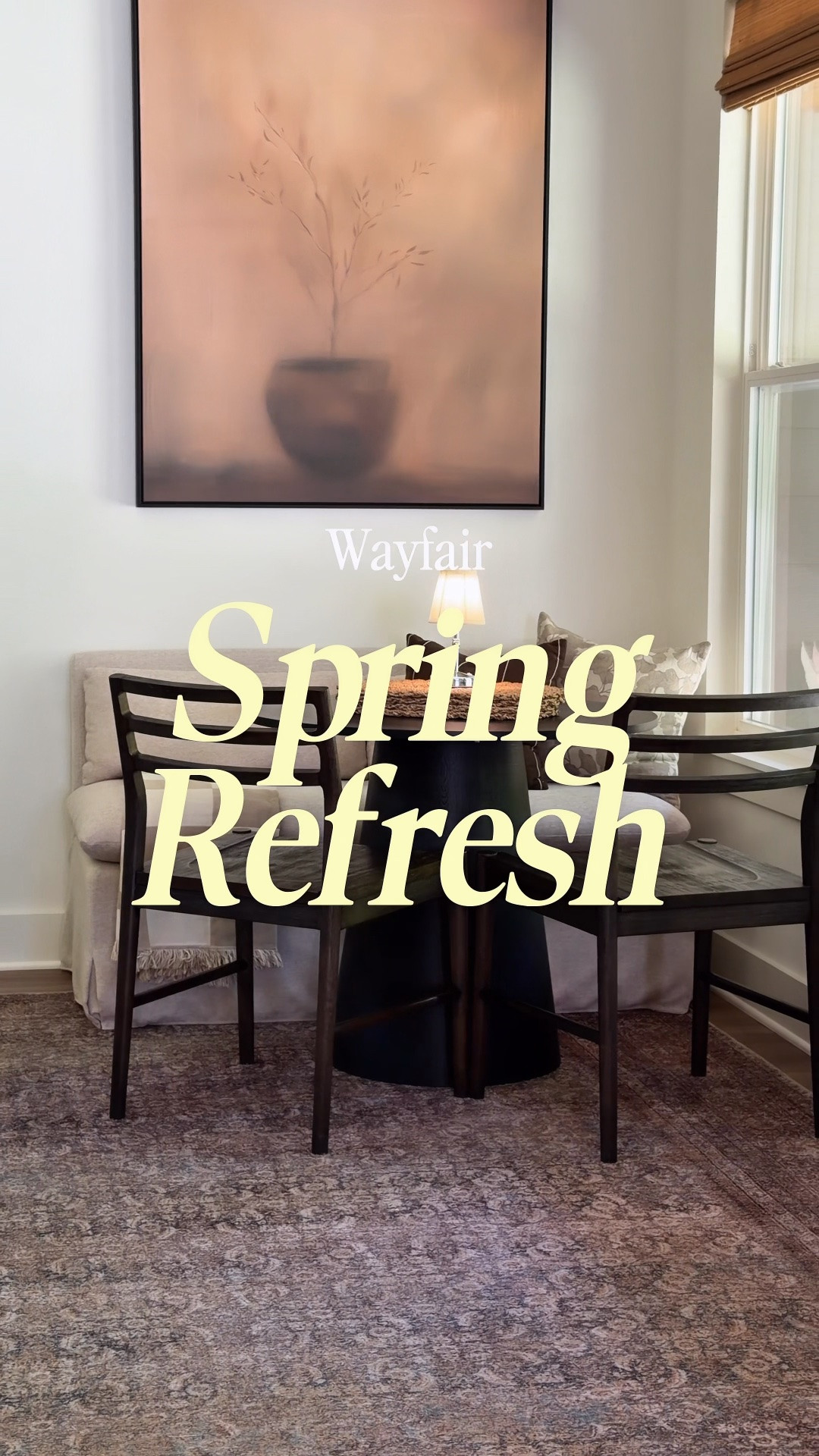 #AD Spring Refresh
I have so many favorites in this space that happen to be available at @Wayfair 

#wayfair #wayfairpartner

#LTKSeasonal #LTKSaleAlert #LTKHome