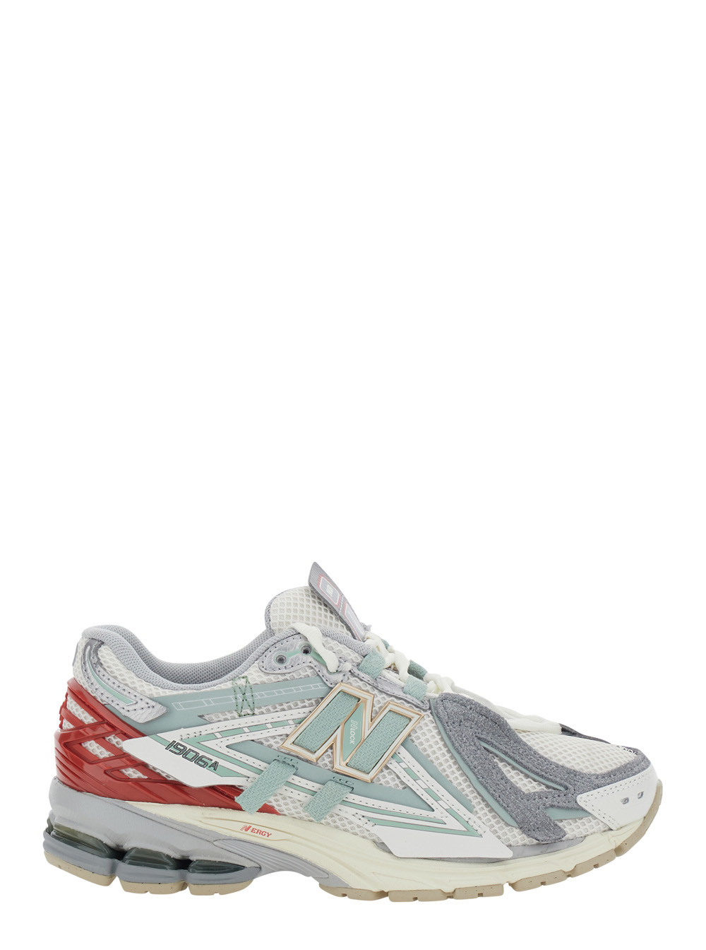 New Balance Sneakers 1906A White with Contrast Details in Tech Fabric Men Synthetic/mesh - Unisex | Italist.com US