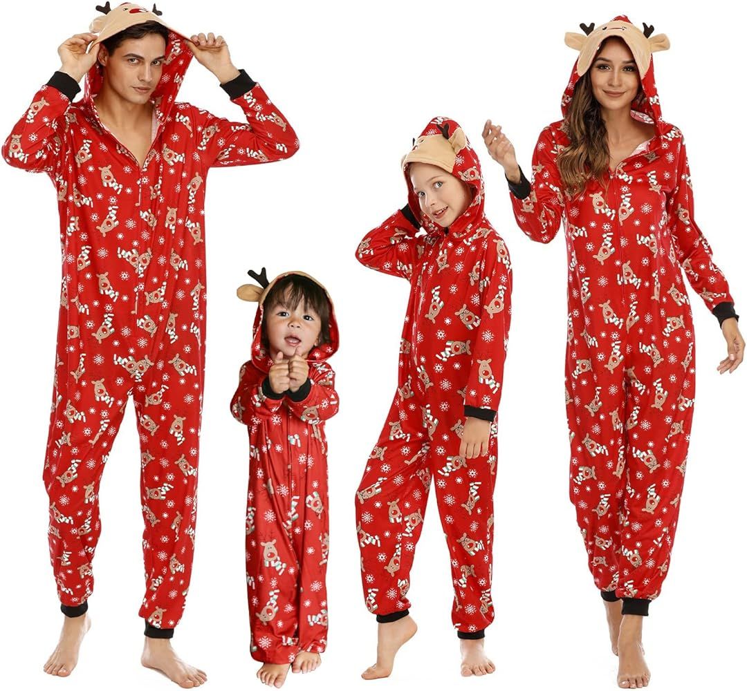 Neufigr Family Christmas Pajamas Matching Sets, Xmas PJs Mathching Set, Holiday Family Sleepwear ... | Amazon (US)