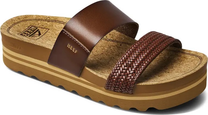 Reef Cushion Vista Hi Slide Sandal (Women) | Nordstrom | Nordstrom