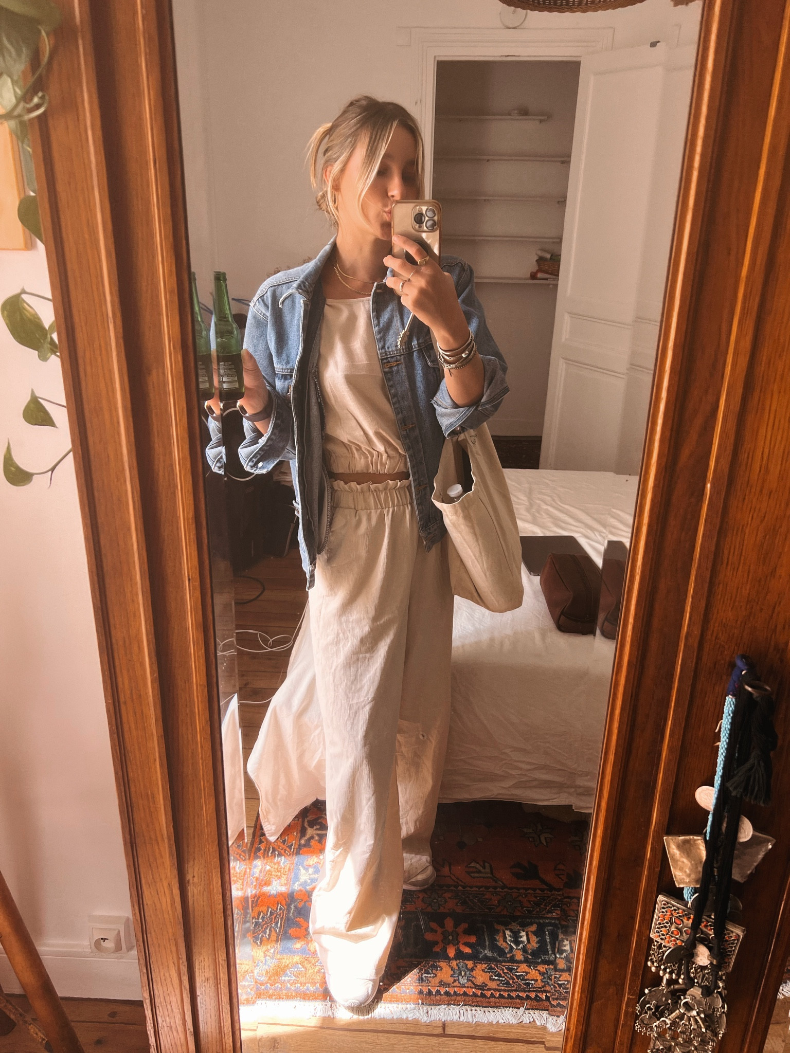 day fit in paris 🤎
wearing a monochromatic set with a denim jacket is incredibly versatile! plus comfy white sneaks makes it able to wear for a long time especially when walking around and sightseeing 🤍☁️✨

#LTKstyletip #LTKeurope #LTKtravel